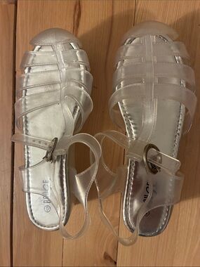 Clear Jelly platform Sandals